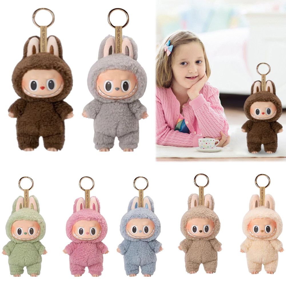 Labubu The Monsters Vinyl Face Doll Heart-Moving Macaron Doll Blind Box ...