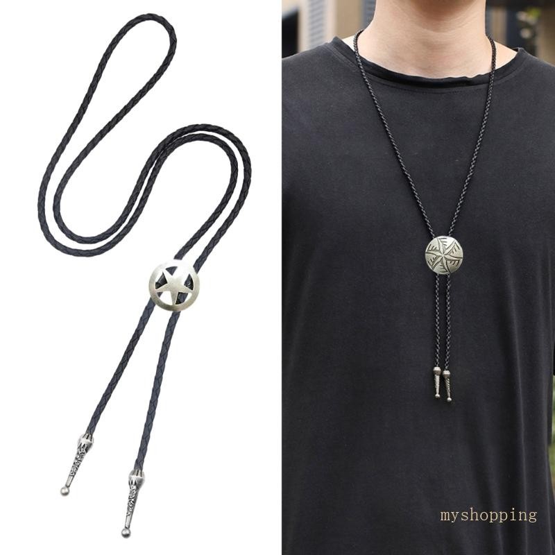Ivy Formal Occasion Crossed Pendant Bolo Tie Hipsters Costume Bolo Tie ...