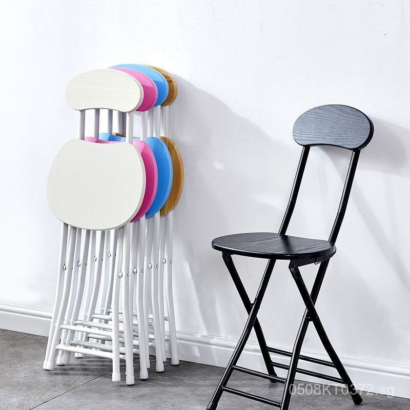 Home Simple Chair Backrest Chair Dormitory Adult Round Back Chair ...