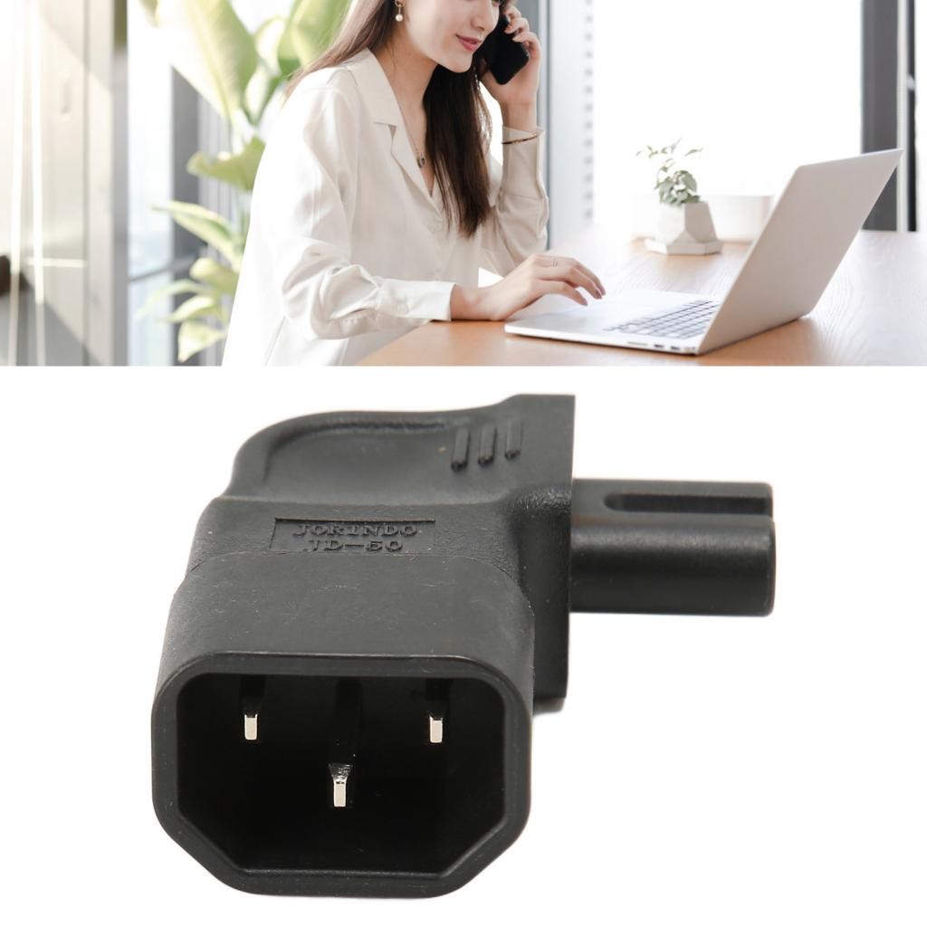 Supergoodsales IEC320 C14 To C7 Power Adapter Plug Copper Conductor 10A ...