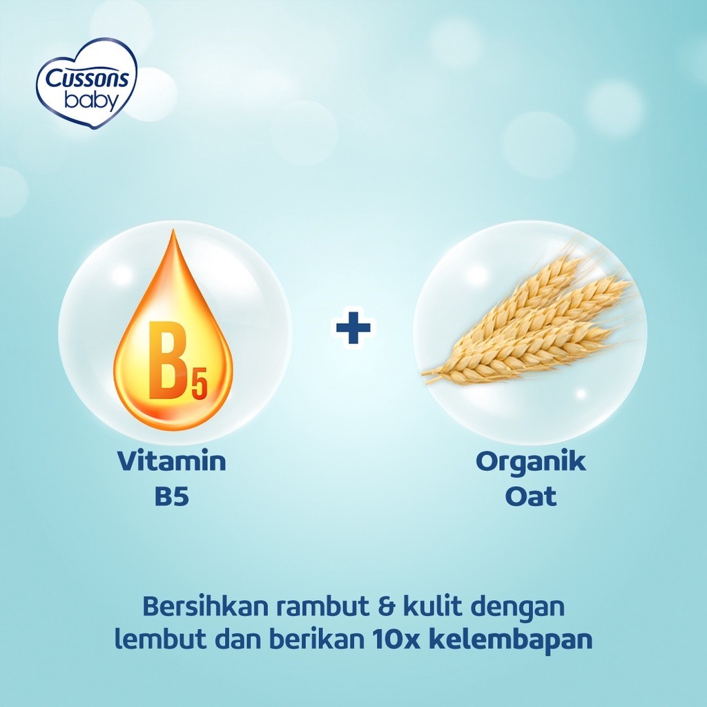 Cussons Baby Hair & Body Wash Mild & Gentle - Sabun Bayi 2in1 / Merah jingga Official - Gambar 3