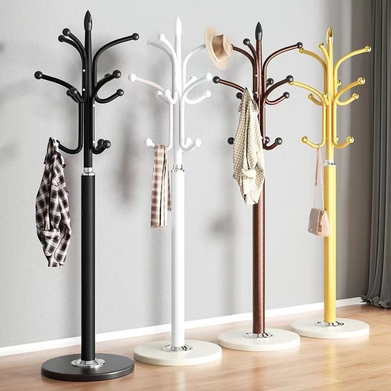 [in stock] European Entry Lux Coat Rack Marble Floor Clothes Rack ...