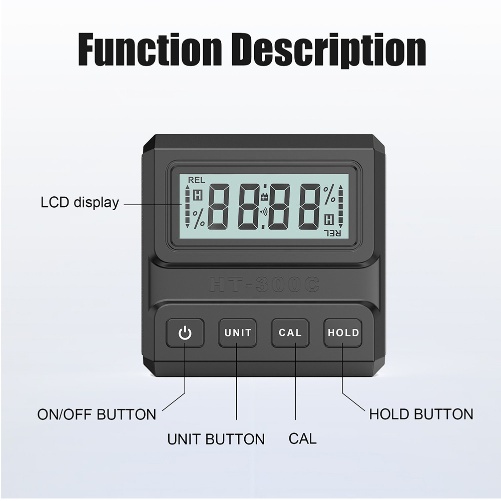 Digital Protractor 4*90° Angle Finder Gauge With Magnetic Base Angle ...