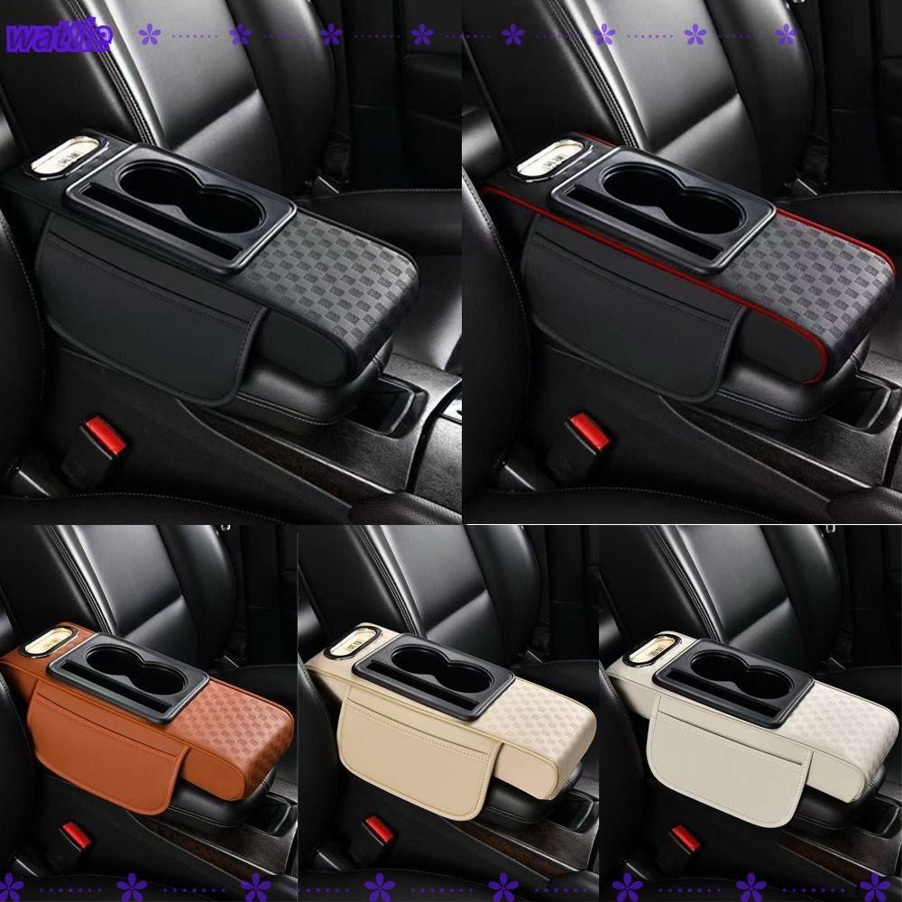 MAIKER Auto Center Console Armrest Pillow, PU Leather Car Armrest Cush – Maiker Offroad - View #9