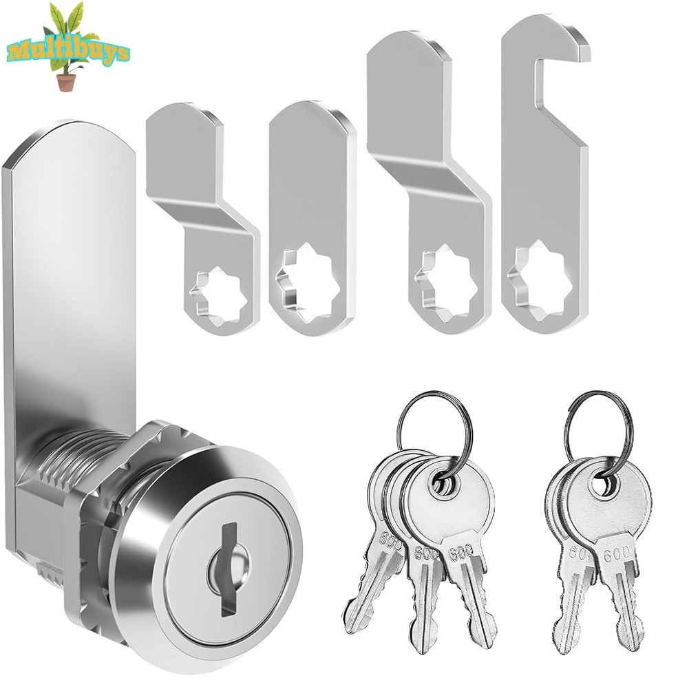 [Mulstore] Letter Box Lever Lock 16mm with Keys and Plates for Cupboard ...