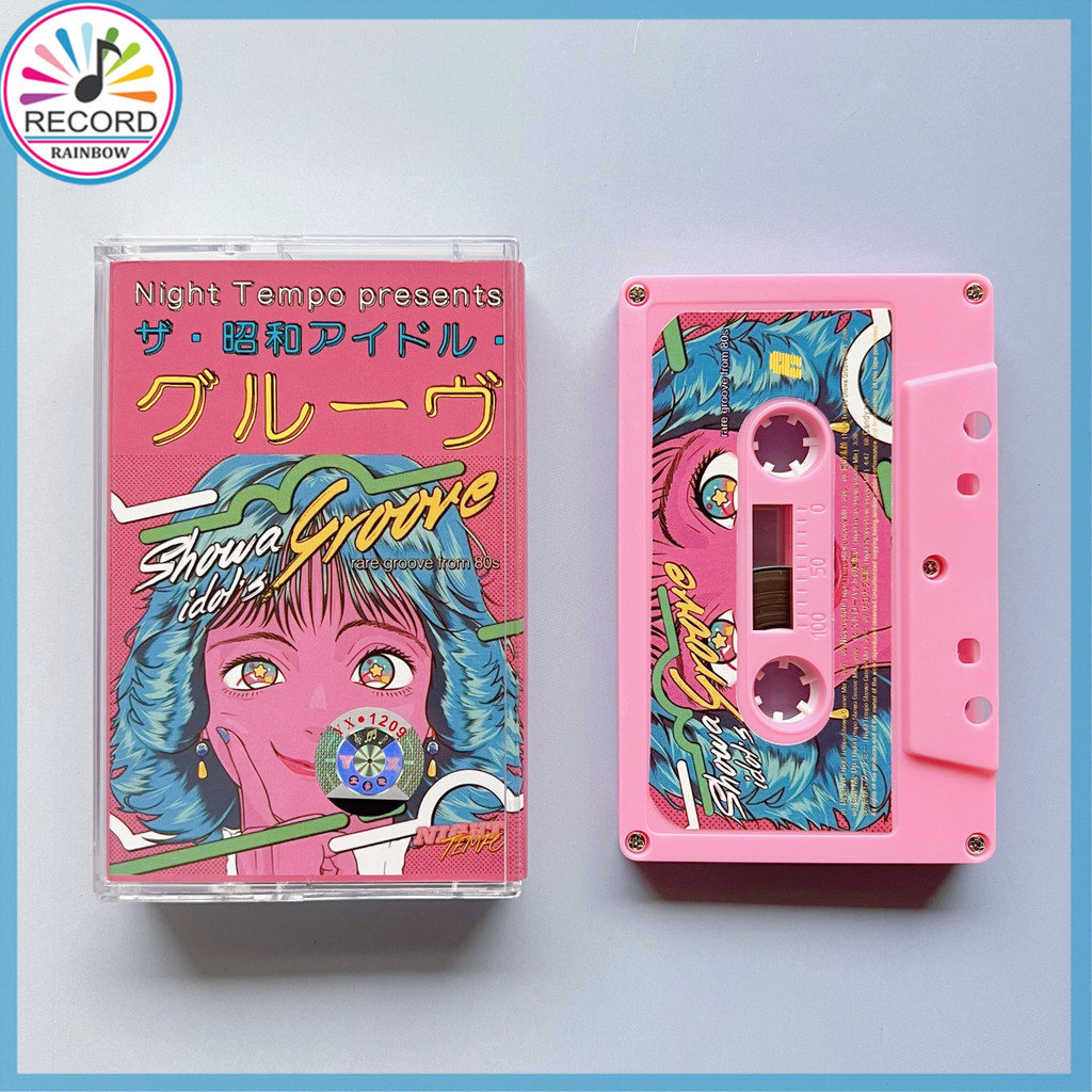 Night Tempo presents The Showa Idol Groove Cassette Tape Brand New