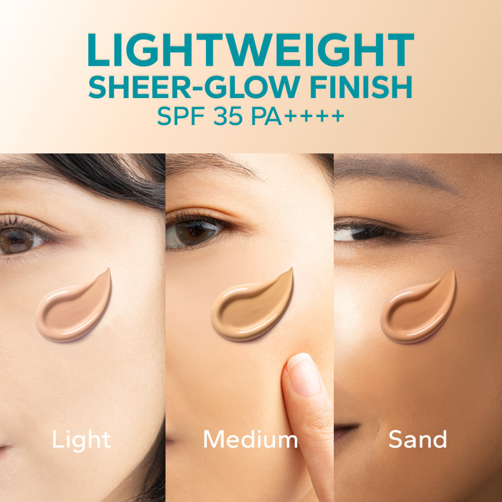 Amaterasun UV Skin Tint SPF 35 PA++++ / Merah Jingga Official - Gambar 3