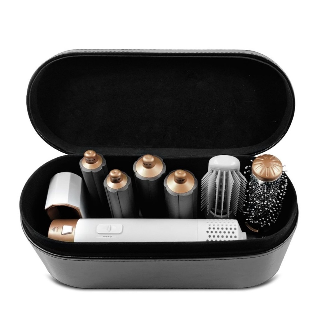 7-in-1 Curly Hair Straight Hair Blowing Combs Hair Dryer Automatic Roll ...