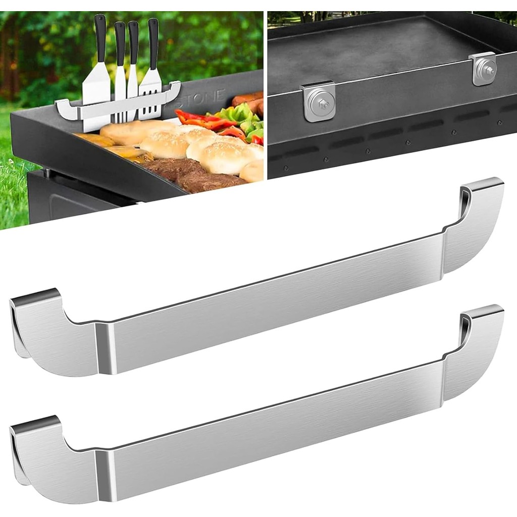 10 Inch Griddle Spatula Holder Magnetic Design, Stainless Steel Grill ...