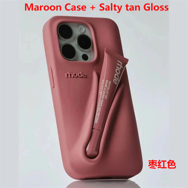 Has rhode Logo) rhode Lipstick + Phone Case Portable Lip Gloss
