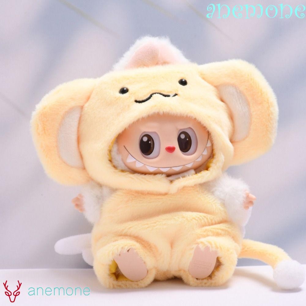 ANEMONE Labubu Doll's Cloth, Cartoon Monkey Suit Birthday Cake Suit ...