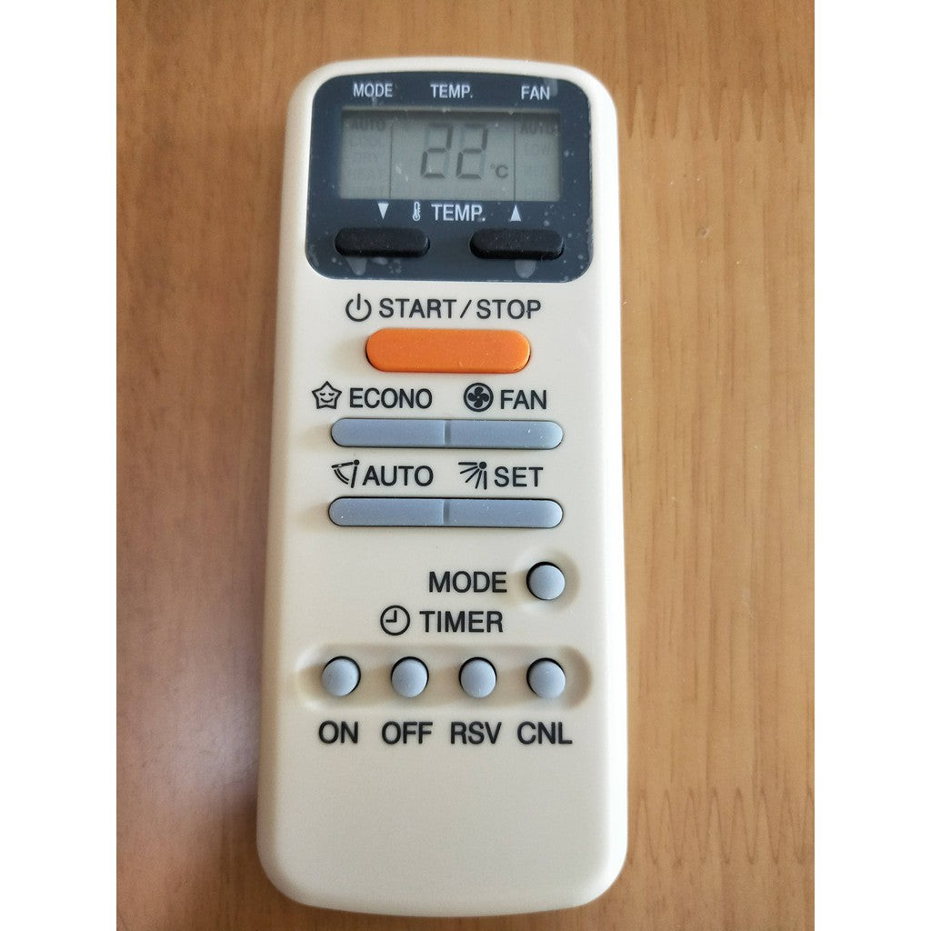 Toshiba aircon remote control WH-E1NE (Singapore) Carrier WC-K12JE ...