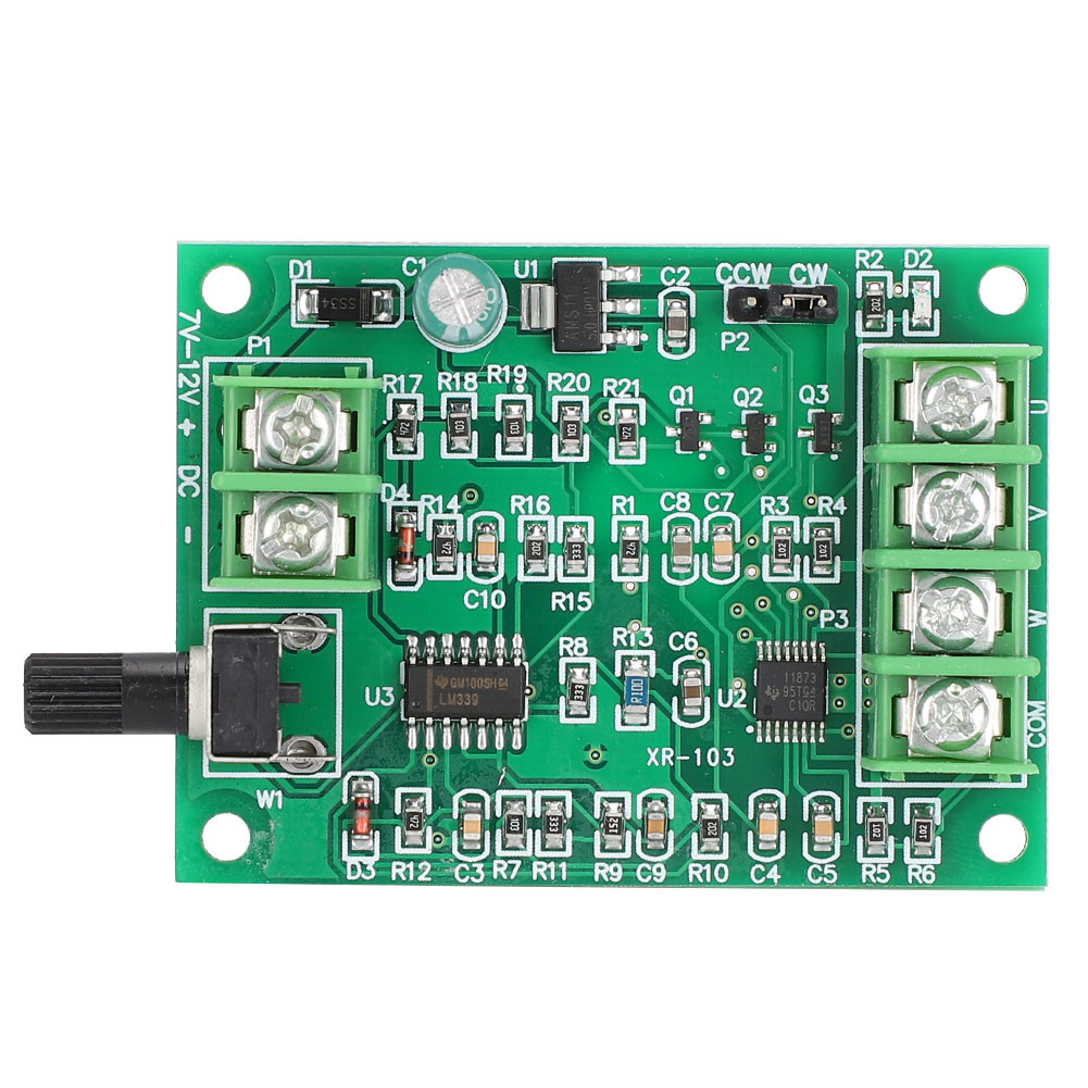Supergoodsales PCB Brushless Motor Driver Board Controller Hall ...