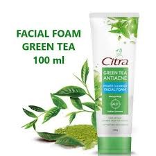 Citra Facial Foam 100gr / Pearly White / Green Tea / Merah Jingga Official - Gambar 3
