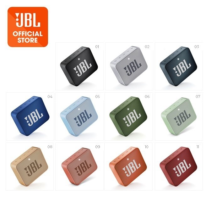 JBL GO 2 Waterproof Portable Bluetooth Speaker | Shopee Singapore