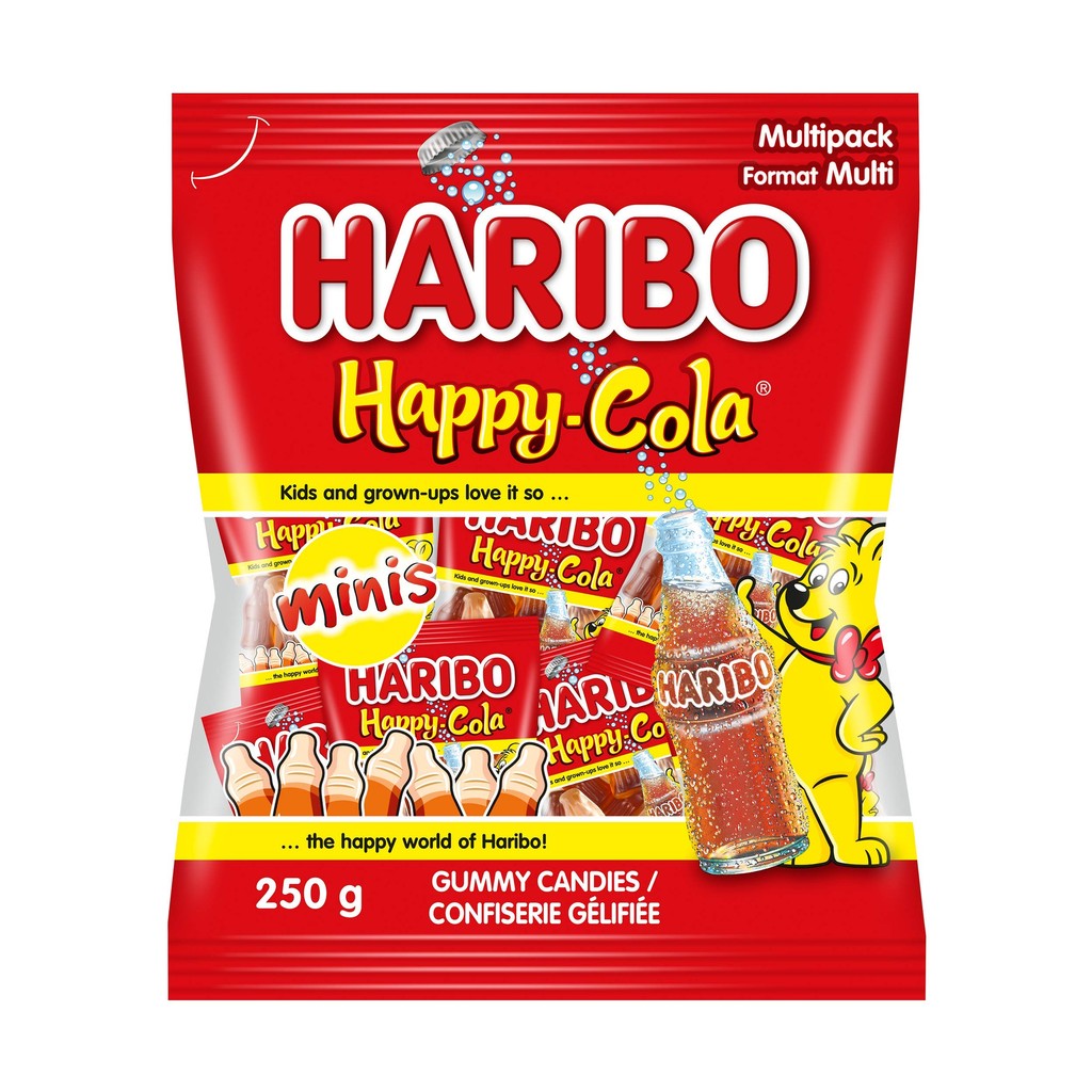 Haribo Mini Happy Cola 250g | Shopee Singapore