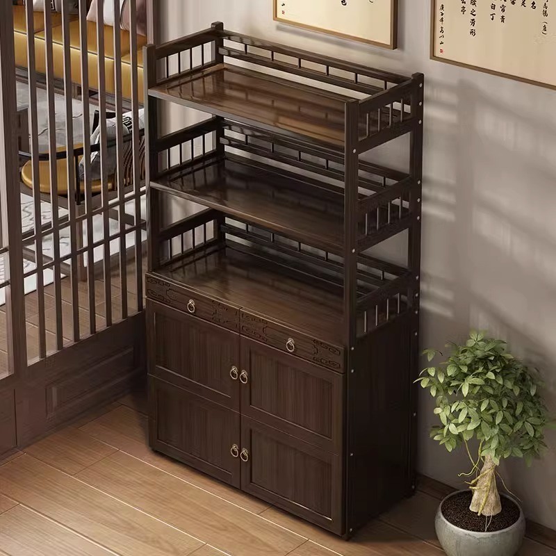 [48H Shipping] Tea Cabinet Tea Cabinet Storage Rack Home Tea Cabinet ...