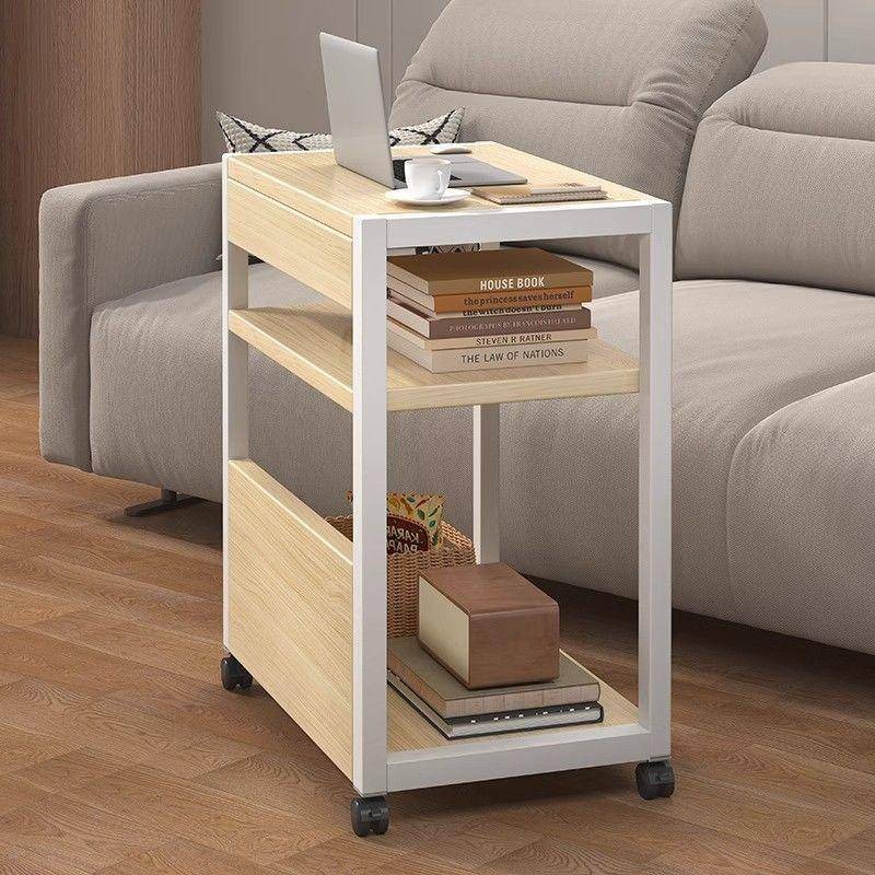 Movable floor storage rack under the office desk host rack plus high ...