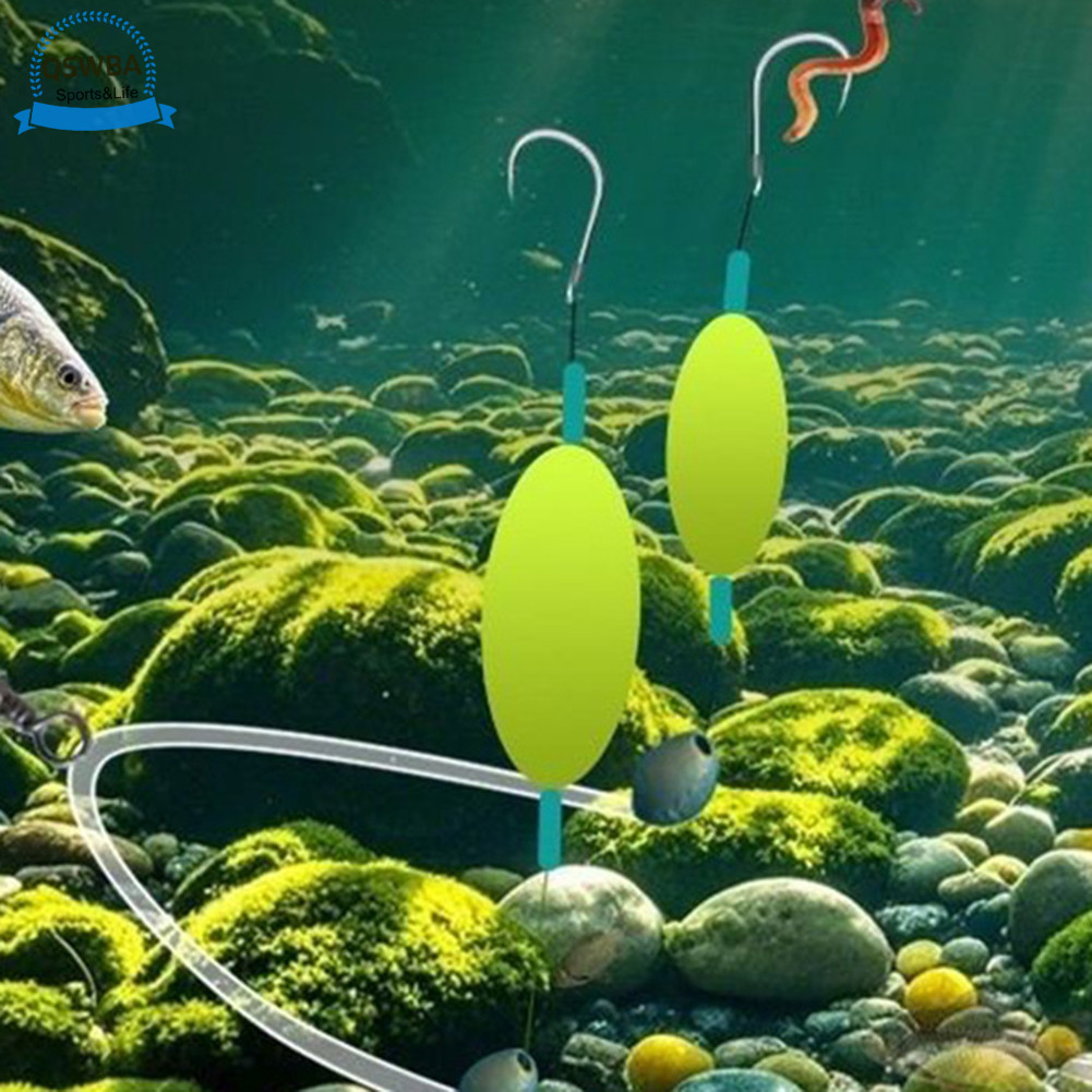Pompano Rig With Floats Floats Mono-Line Double-Hook Reverse Bottom Rig ...