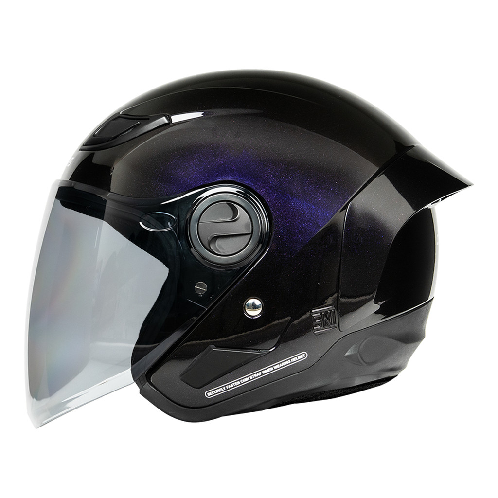 Cargloss NFS Helm Half Face Moonlight - Purple - Gambar 4