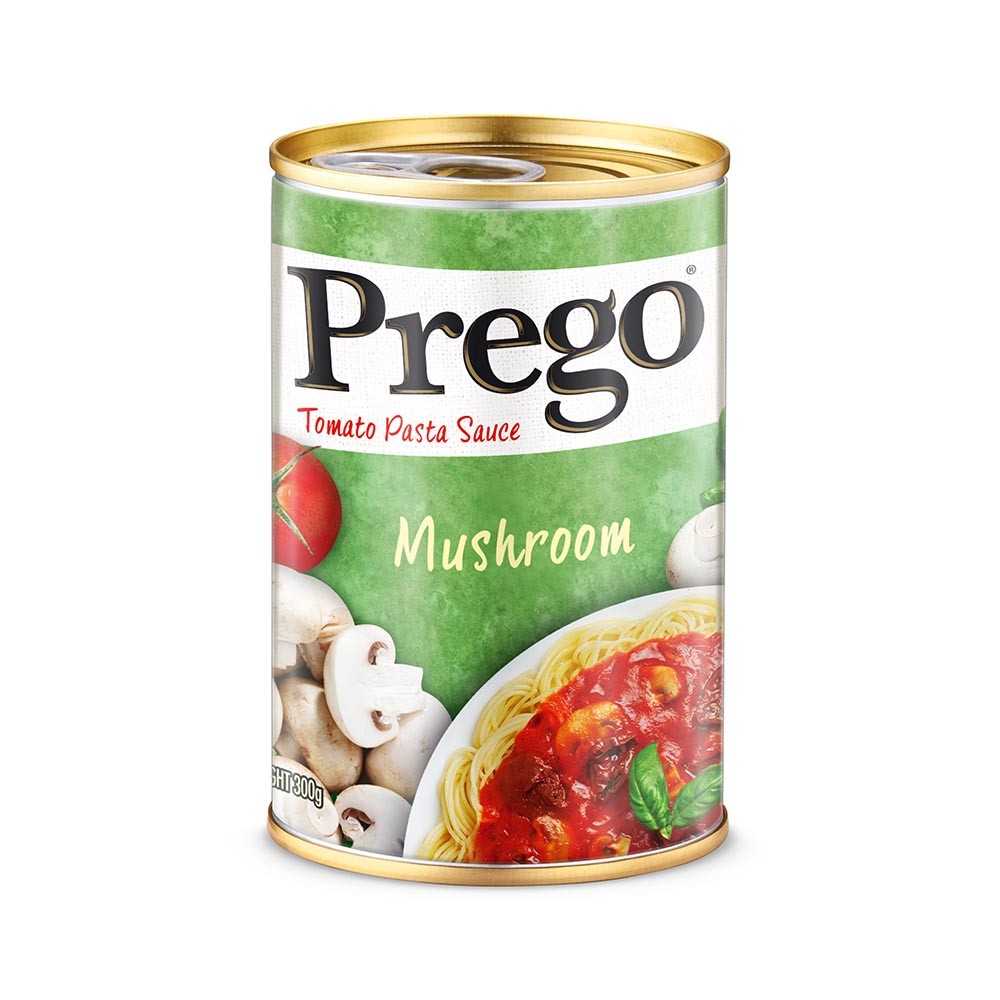 [Bundle Of 4- Red& White] Prego Canned Pasta Sauce (Mushroom X2 ...