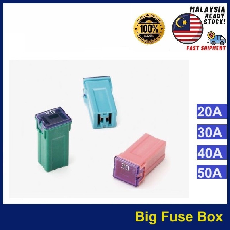 [Used] Big Fuse Box 20A / 30A / 40A / 50A for Universal Automotive Car ...