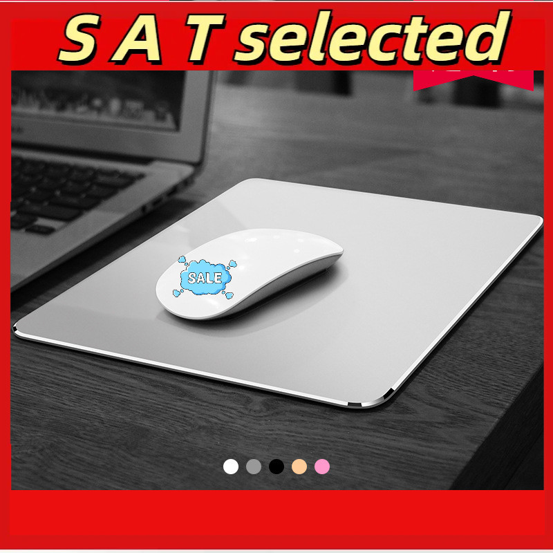 Sat Aluminum Alloy Metal Mouse Pad Aluminum Computer Office Home ...