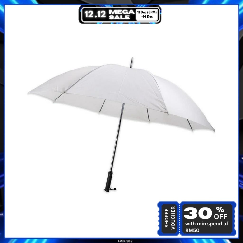 White Foldable Umbrella