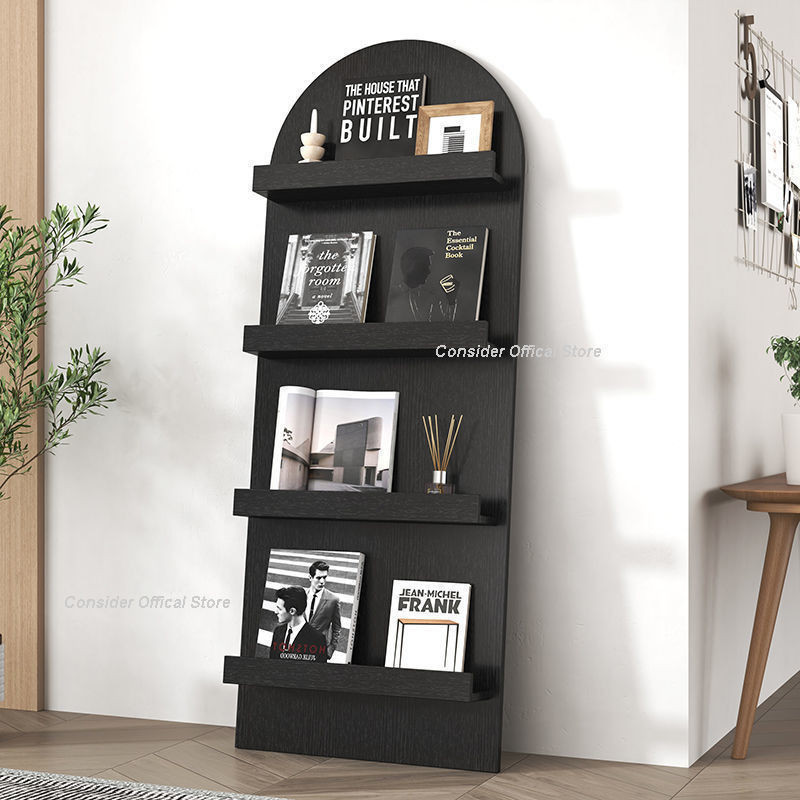 Nordic Ins Newspaper Display Bookshelf Multi-layer Magazine Rack ...