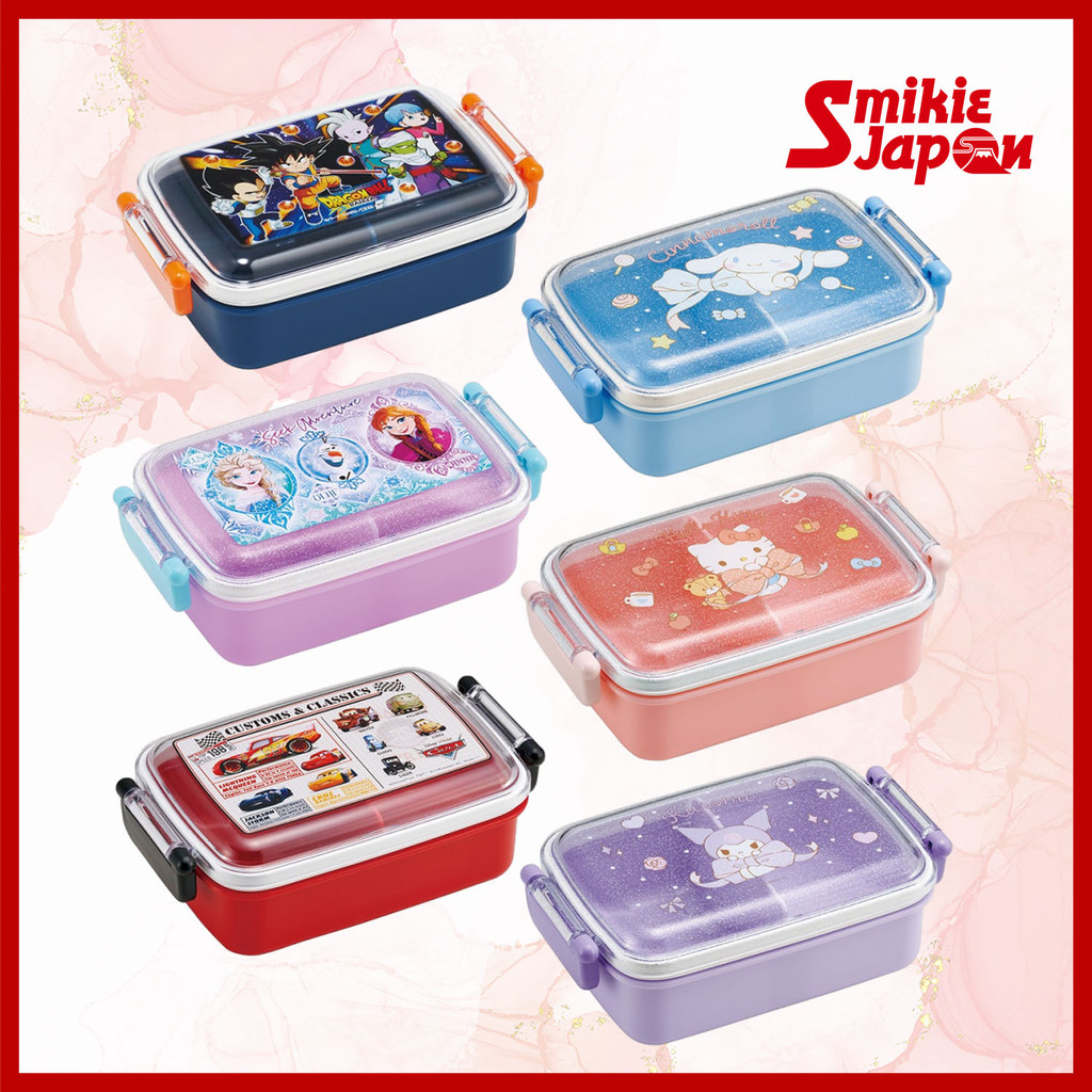 SKATER Character Lunch Boxes 450ml Antibacterial Leakproof Cinnamoroll ...