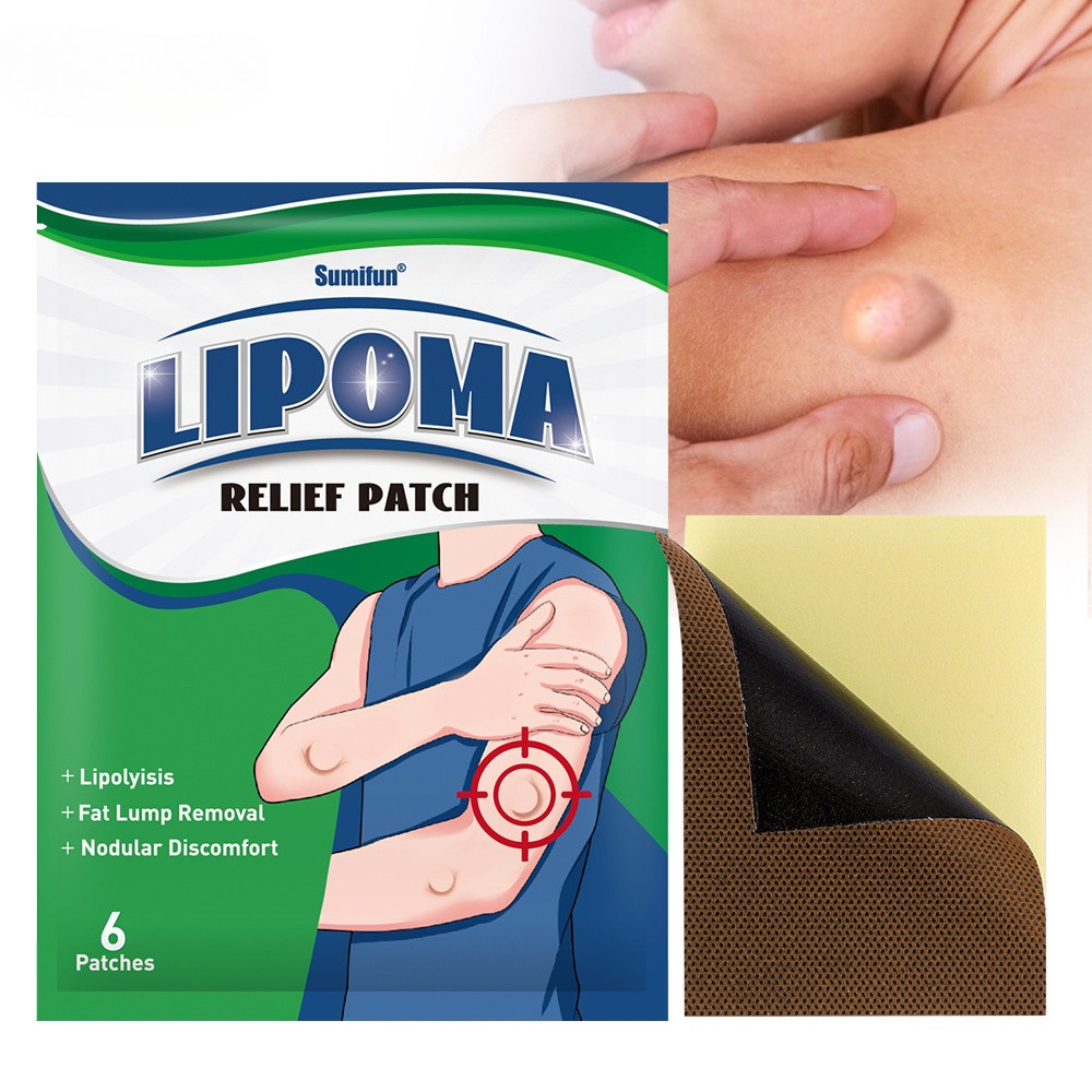 Lipoma Removal Patch 6Pcs Anti-Swelling Natural Herbal Lymph Care Patch ...