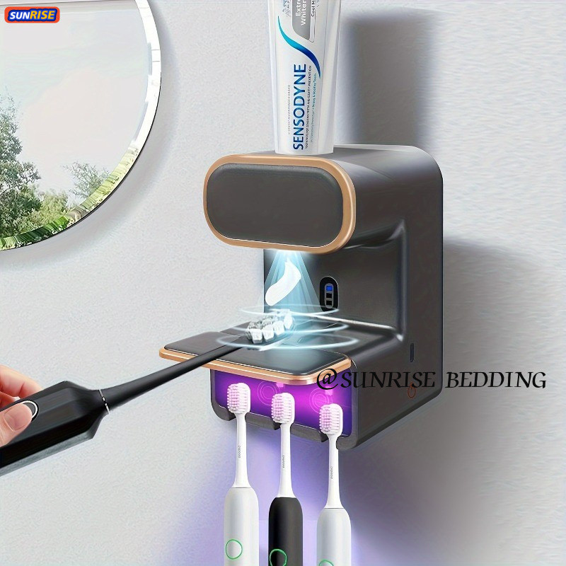 Automatic Toothpaste Dispenser Wall-mounted Toothpaste Dispenser Smart ...