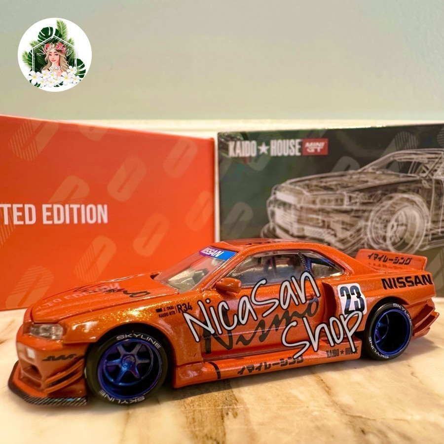 Kaido House LTD EDN Nissan Skyline GT-R R34 Katsura Orange