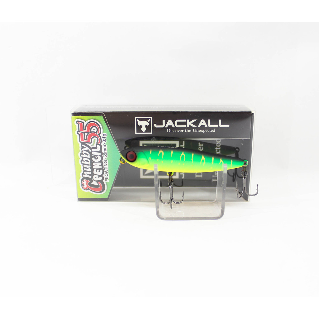 Jackall Chubby Pencil 55 Floating Lure Mat Tiger (5999) | Shopee Singapore