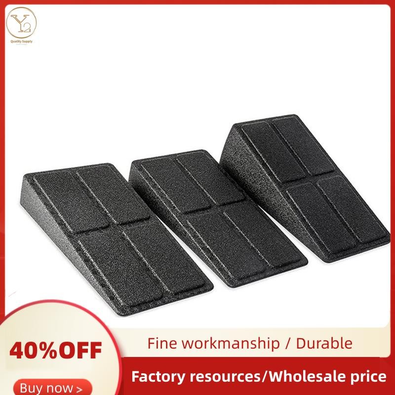 3pcs Yoga Bricks Squat Wedge Blocks Slant Board Adjustable Non-Slip ...