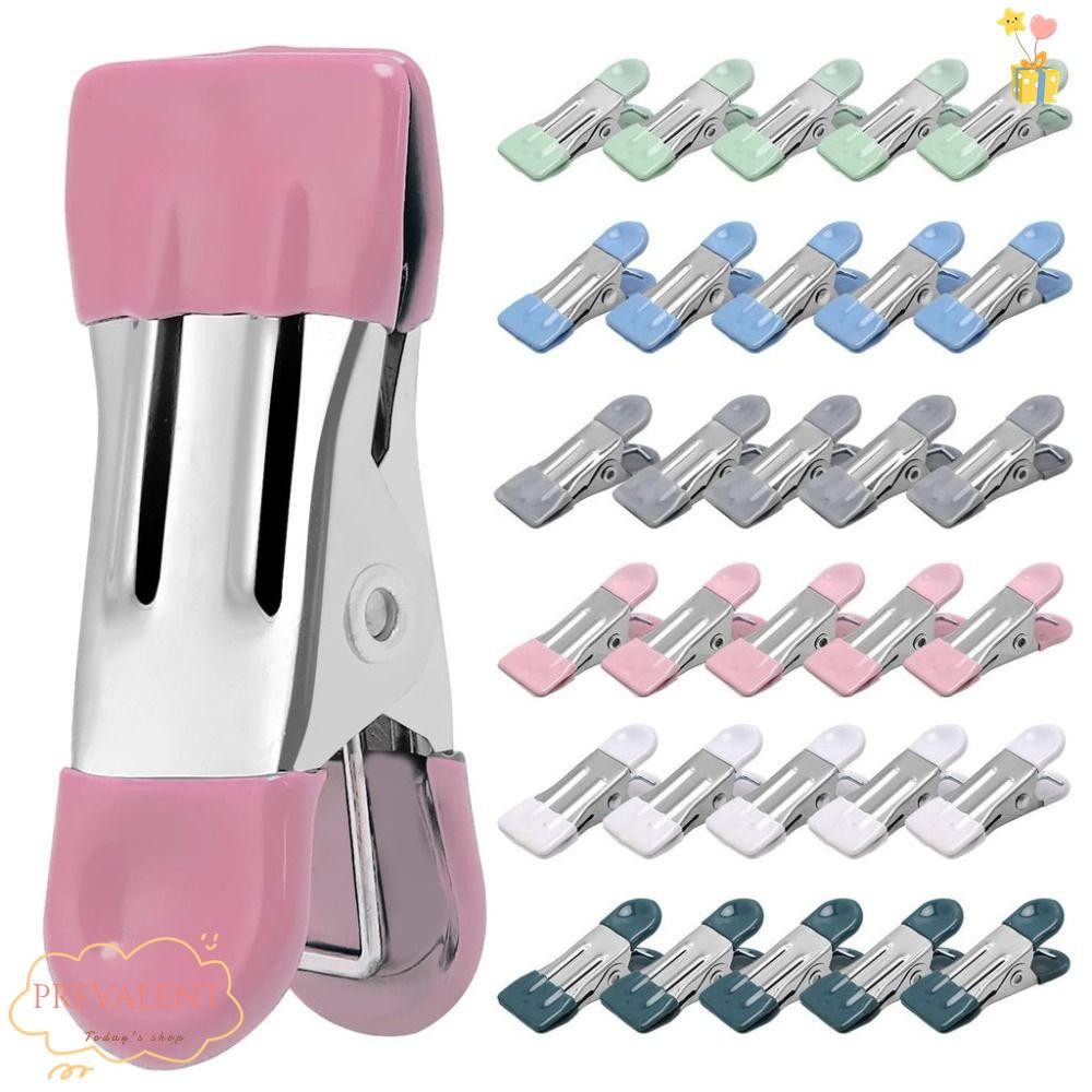 PREVA 1/5Pcs Clothes Drying Clips, Windproof Stainless Clothes Pins ...