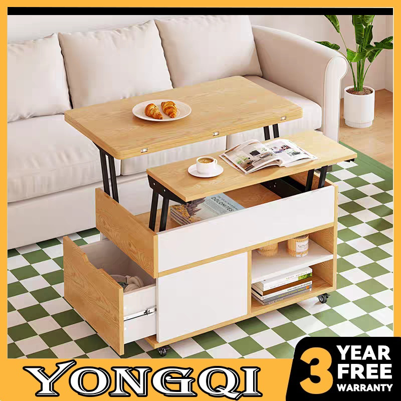 ( In STOCK ) coffee table dining table Multi functional dual-purpose ...