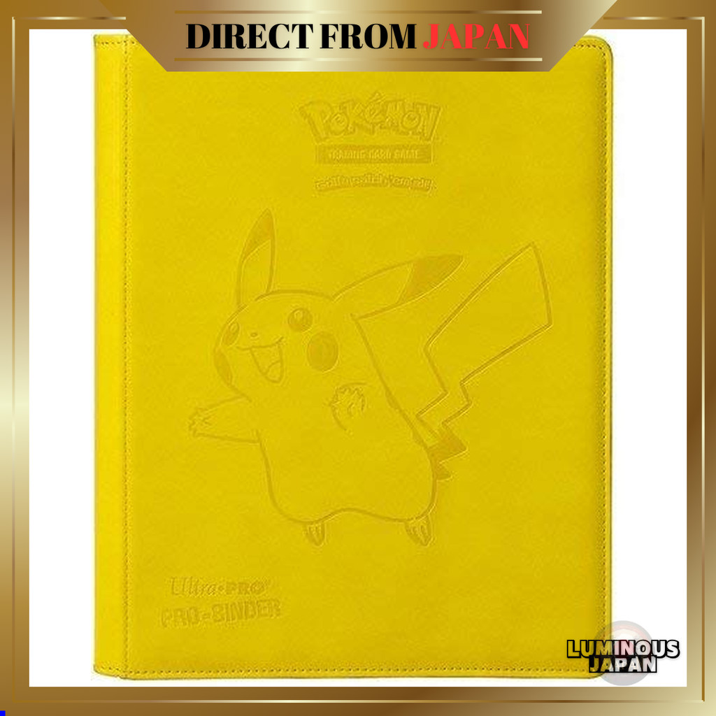 Ultra Pro Pikachu 9-pocket Premium PRO-Binder for Pokmon 【Direct from ...
