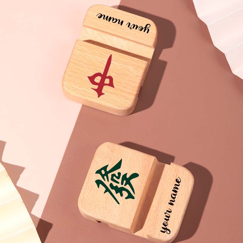 4 Supports En Bois Pour Dominos / Mahjong - Range Tes Pièces Pendant Le Jeu, Idéal Soirées Famille Ou Fêtes - 12