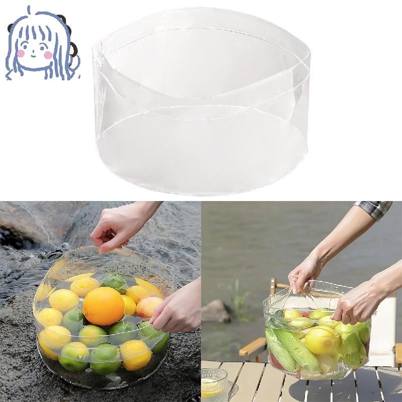 Outdoor Portable Pvc Folding Water Basin Laundry Basin Travel Camping ...