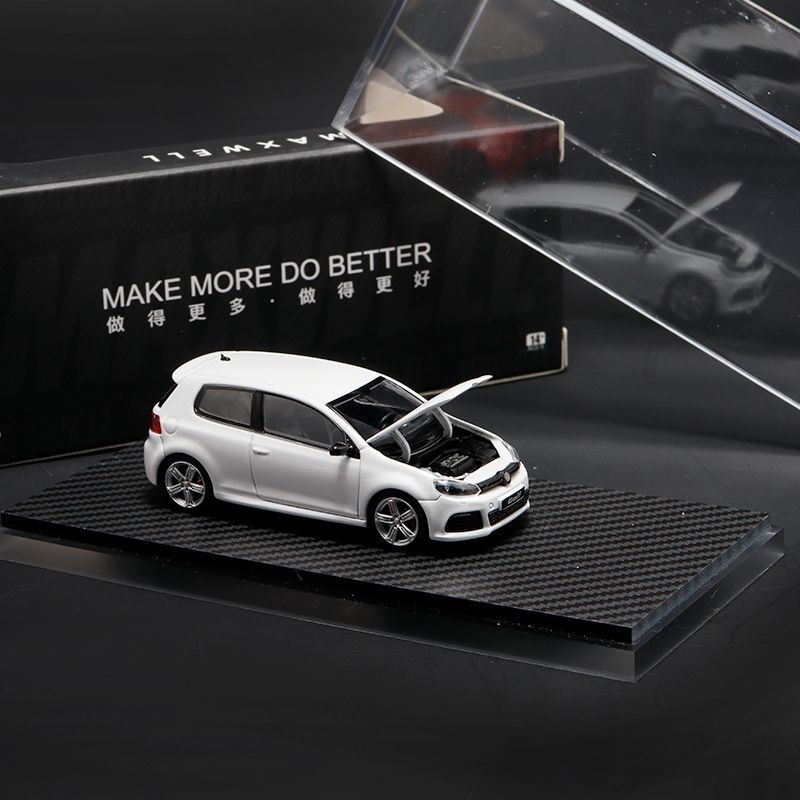 Maxwell 1/64 Volkswagen Golf R MK6 Diecast car Car Model Simulation ...