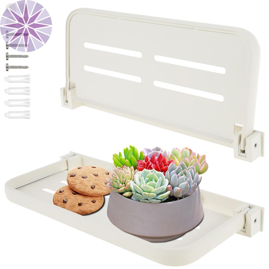 2Pcs RV Foldable Shelf RV Aluminium Alloy Fold Down Shelf Wall Mounted ...