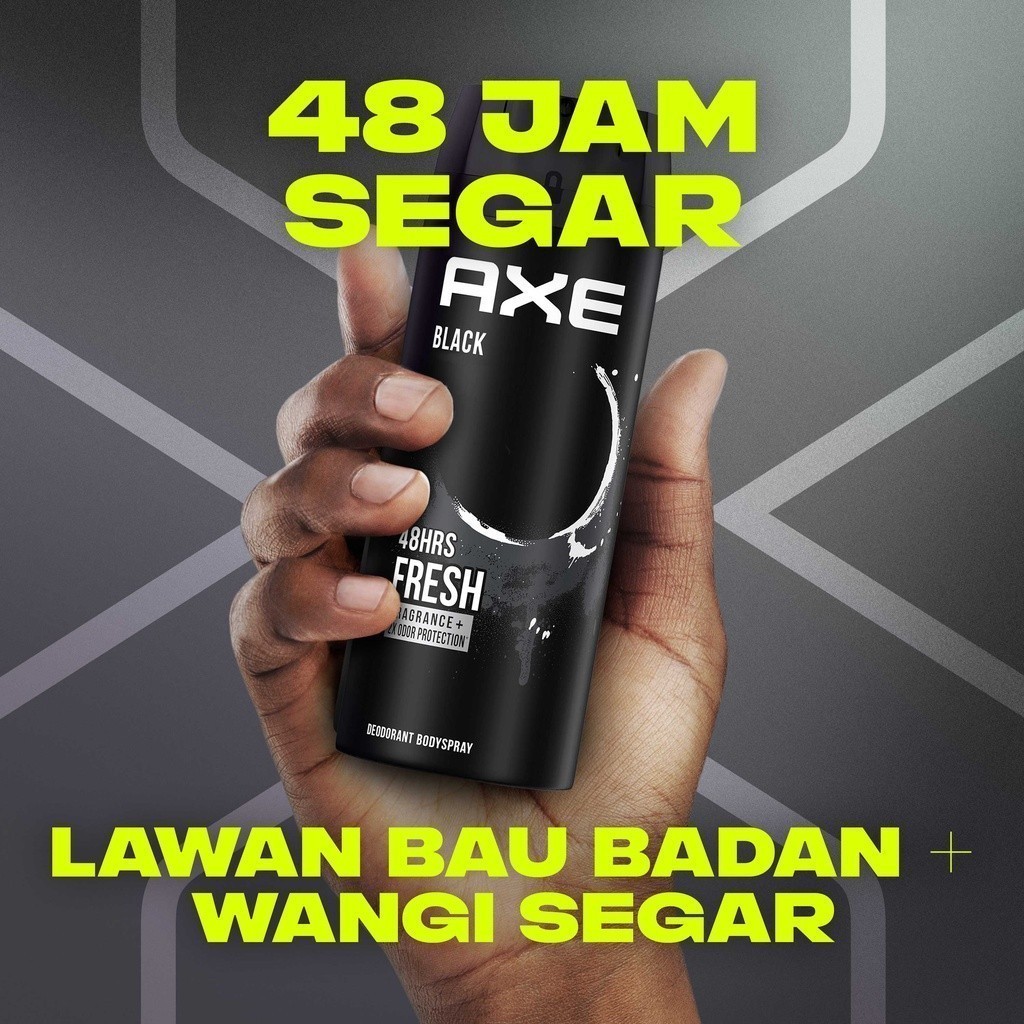 Axe Men Deodorant Body Spray 135ml / Merah Jingga Official - Gambar 2