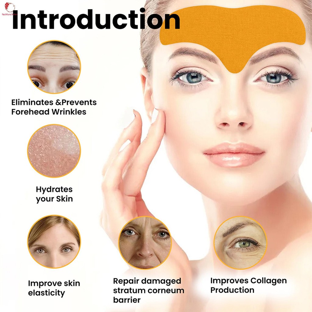Forehead Line Mask Stickers Super Hydrating Anti-aging Forehead ...