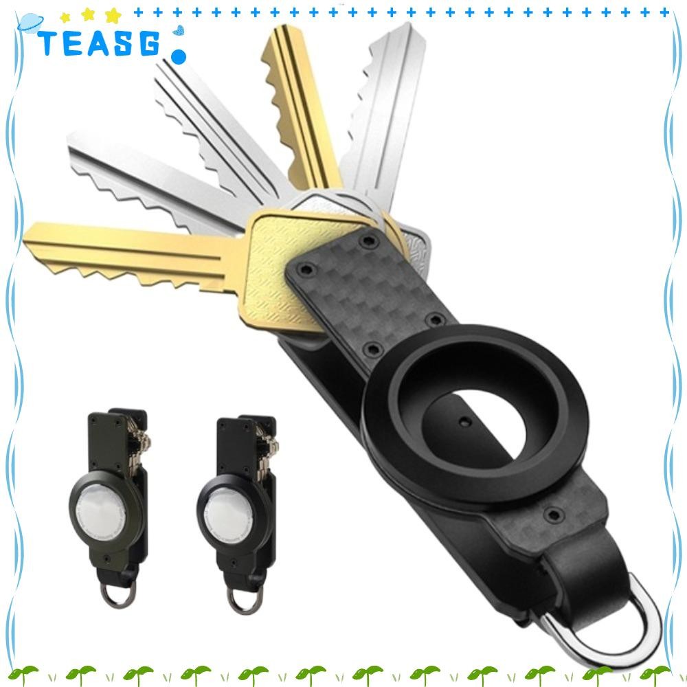 TEASG Key Holder, Compact Aluminum Alloy Key Organizer, Smart ...
