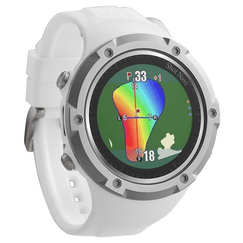 Shot Navi Evolve ＳE Shot Navi Evolve SE: 1.2-Inch Color LCD Golf GPS Watch with M10
