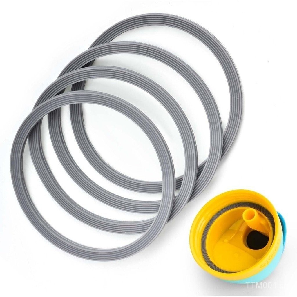 Agamino Replacement Lid Set For Owala FreeSip Water Bottle - Top Cap, Button, Stopper & Seal Ring - View #5