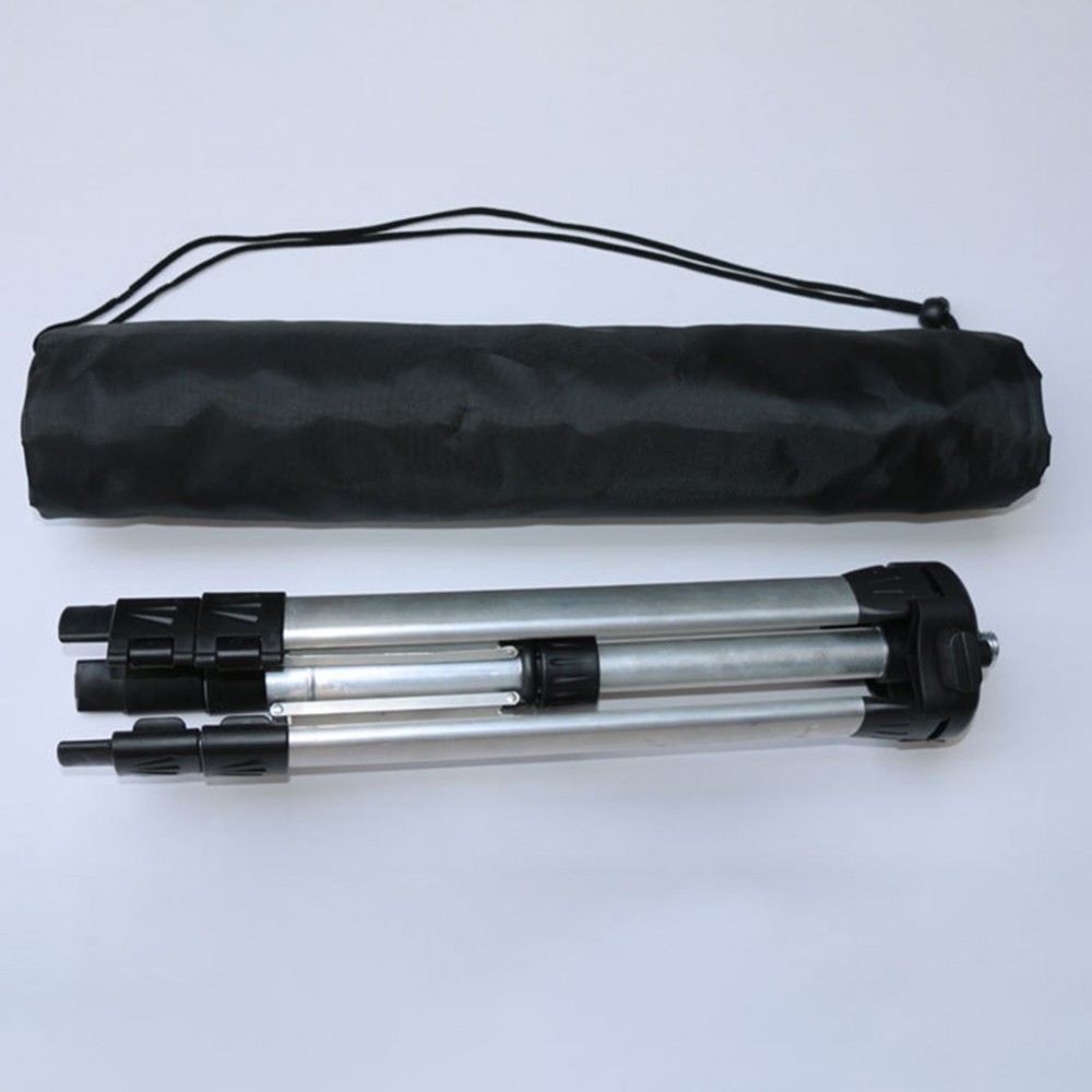 【baby】tripod Bag Black Drawstring Outdoor Toting Bag 210d Polyester 