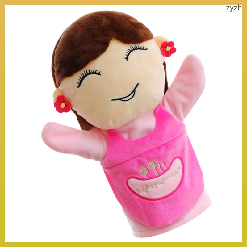 1 Pc Hand Puppet Family Hand Puppet Model Toy Kindergarten Storytelling ...