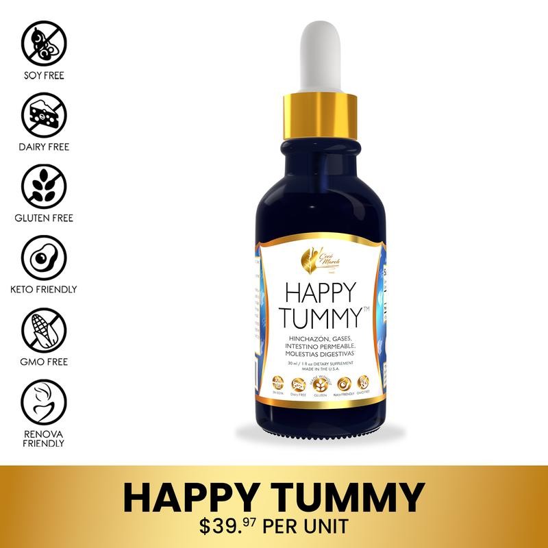 Coco March Happy Tummy Dietary Supplement, Digestive & Gut Health ...